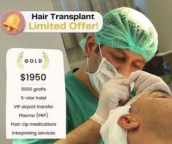 MEGA FUE HAIR TRANSPLANT PACKAGE: 50% OFF FOR ADVANCED BALDNESS