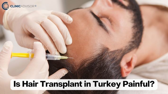 Is Hair Transplant in Turkey Painful?
